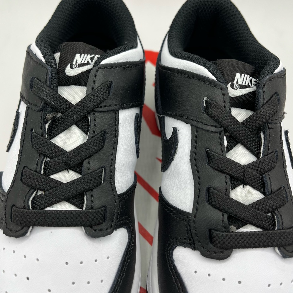 Nike Dunk Low Panda
Size 10c Toddler
Brand New
Black/White
Original Box - Picture 5 of 8
